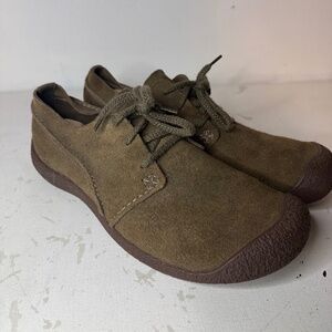 Keen Howser Suede Brown Oxford Shoes Lace-Up Shoes Men’s Size 14 US